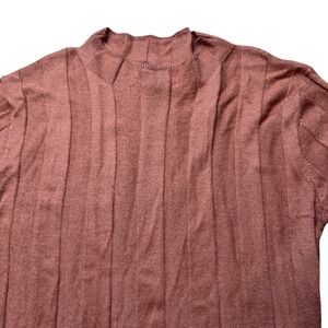 MNG Basics 100% Cashmere Ribbed Long Sleeve Sweater Size XS‎ Cozycore Minimalist